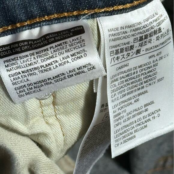 Levi's Dark Blue Men's Jeans - Picture 4 of 14